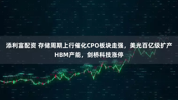 添利富配资 存储周期上行催化CPO板块走强，美光百亿级扩产HBM产能，剑桥科技涨停